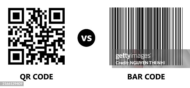 Qr Code Sidebar Qr Code Vs Barcode Barcodes Scan Bar Label Qr Code And Industrial ...
