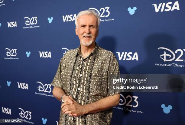 James Cameron at D23: The Ultimate Disney Fan Event in Anaheim, California on August 09, 2024.