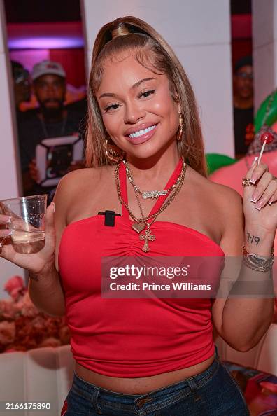 Sugar Tea Rapper Rapper Latto attends Latto