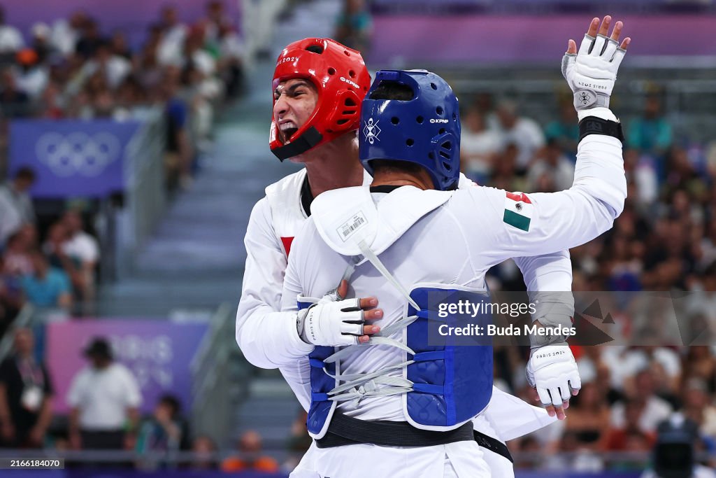 Taekwondo - Olympic Games Paris 2024: Day 15