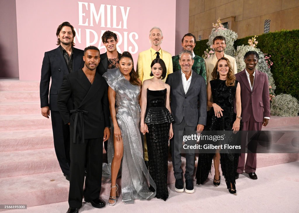 "Emily in Paris" Season 4, Part 1 Premiere - Arrivals
