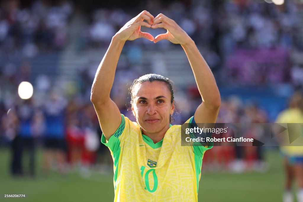 Brazil v United States: Gold Medal Match: Women's Football - Olympic Games Paris 2024: Day 15