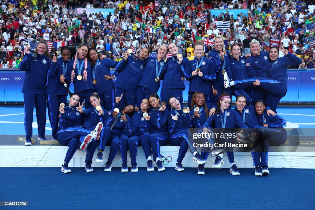 Brazil v United States: Gold Medal Match: Women's Football - Olympic Games Paris 2024: Day 15