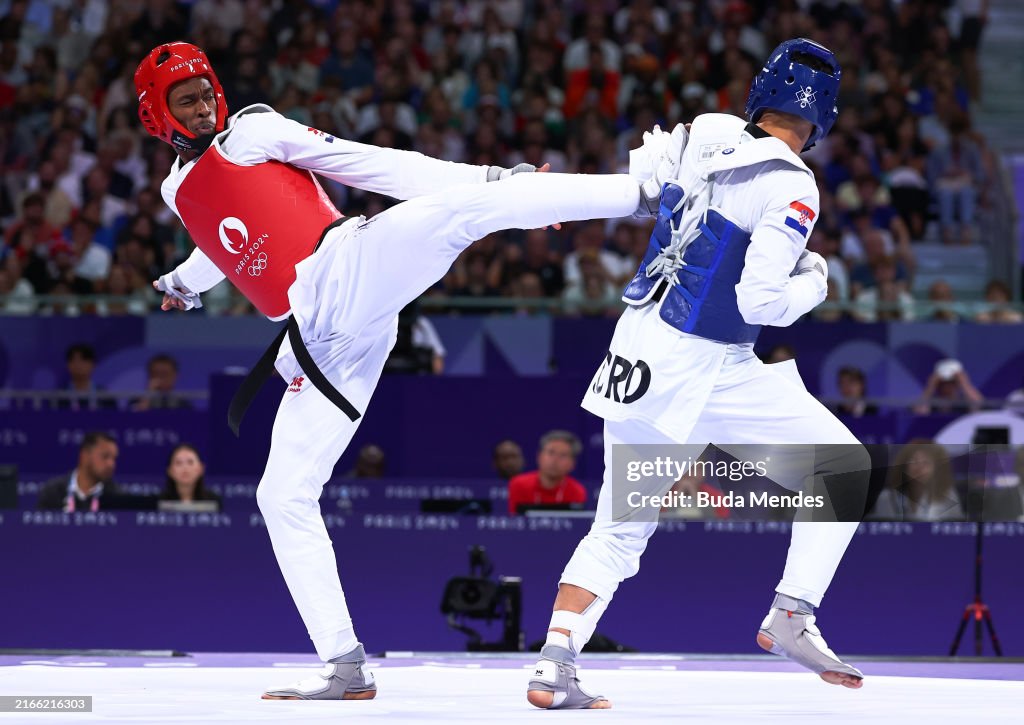 Taekwondo - Olympic Games Paris 2024: Day 15