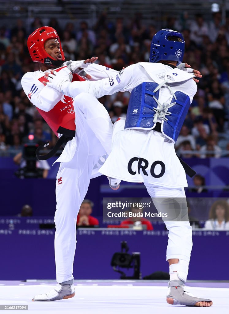 Taekwondo - Olympic Games Paris 2024: Day 15
