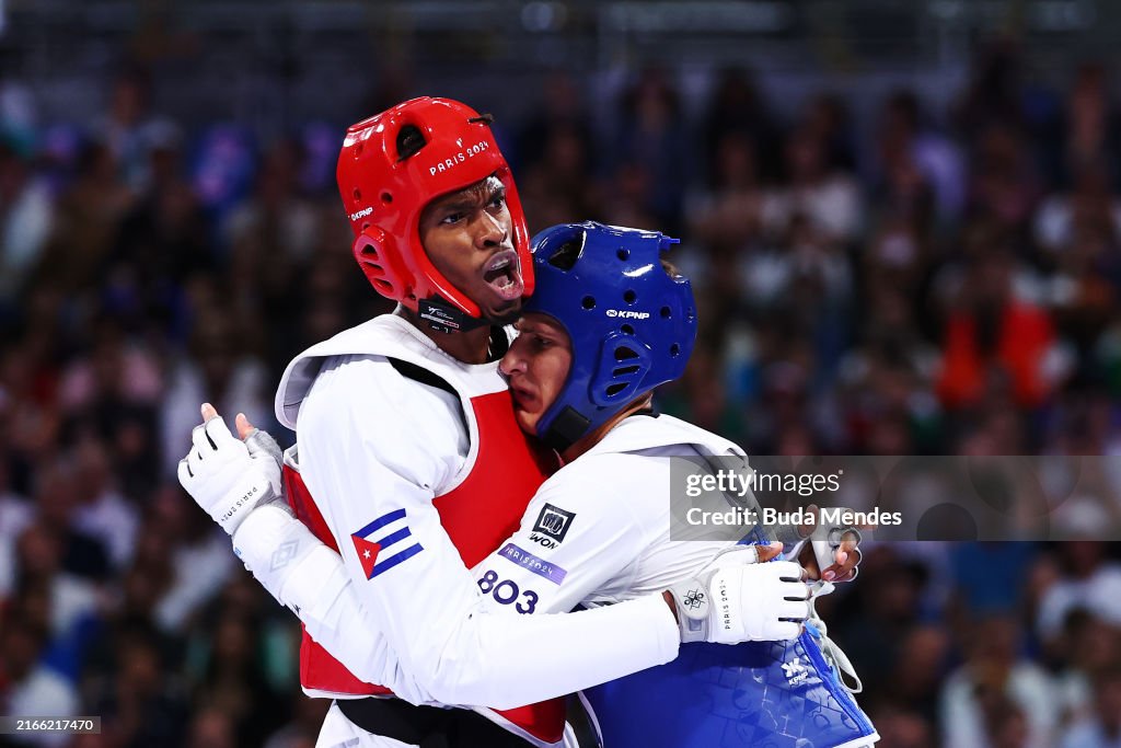 Taekwondo - Olympic Games Paris 2024: Day 15