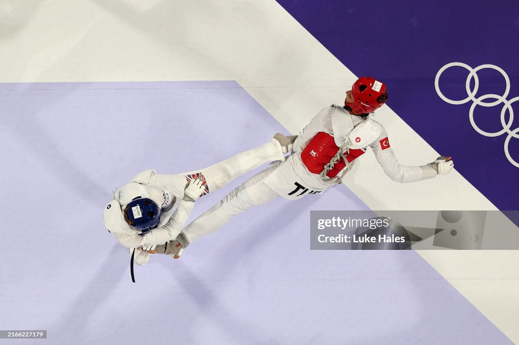 Taekwondo - Olympic Games Paris 2024: Day 15
