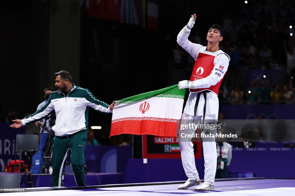 Taekwondo - Olympic Games Paris 2024: Day 15
