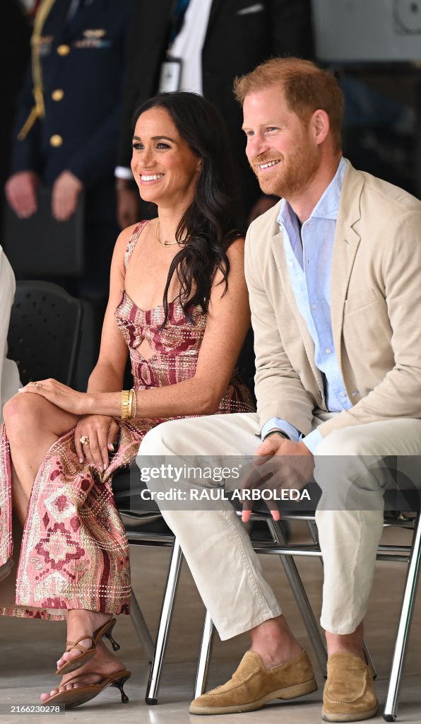 COLOMBIA-BRITAIN-ROYALS-PRINCE HARRY