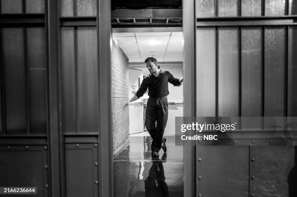 Episode 1547 -- Pictured: Actor Jonathan Bailey backstage on August 15, 2024 --