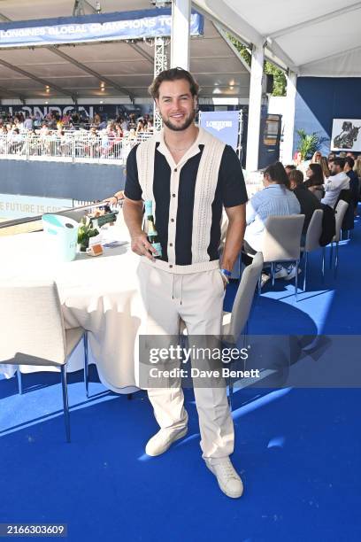 Chris Hughes attends the Longines Global Champions Tour with Longines at Royal Hospital Chelsea on August 16, 2024 in London, England.