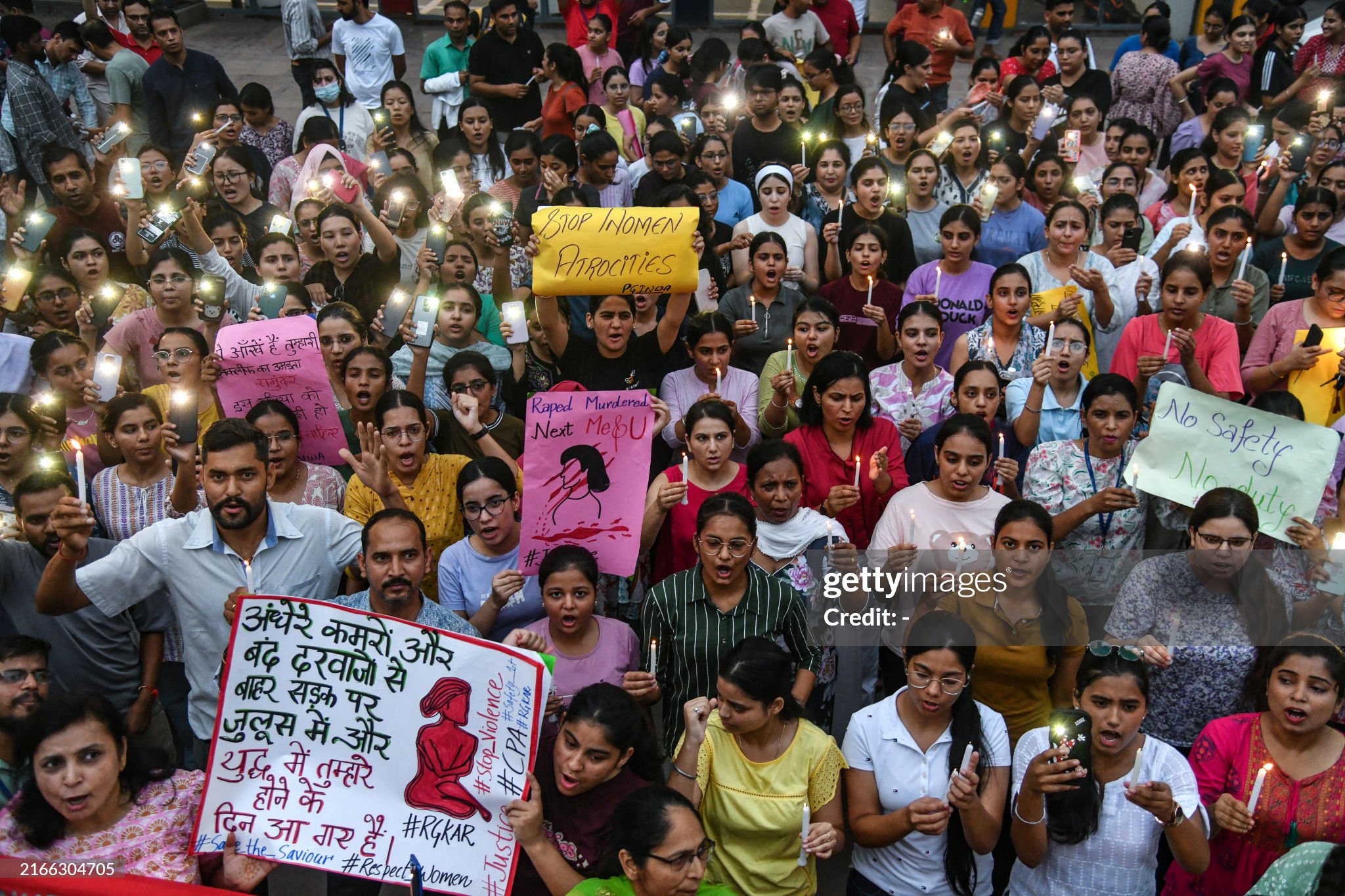 INDIA-WOMEN-DOCTORS-STRIKE