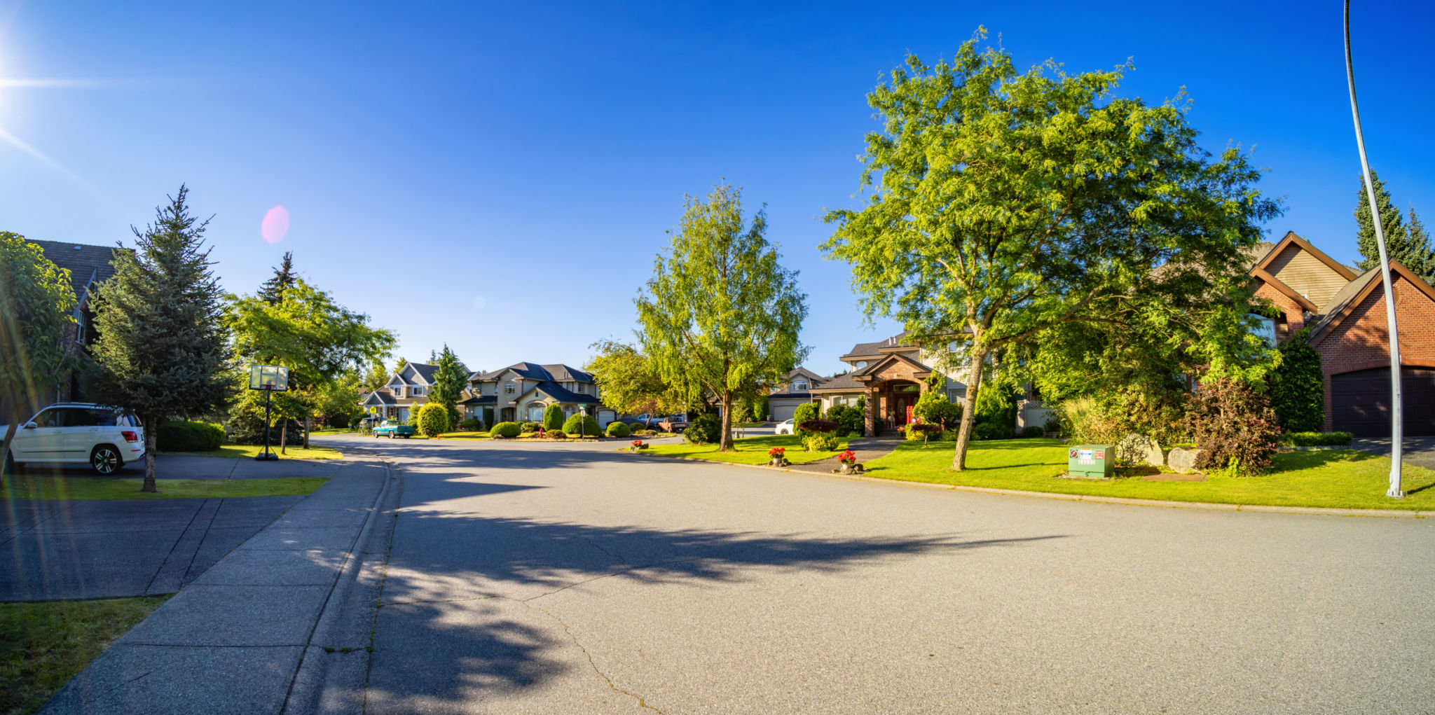 suburban street