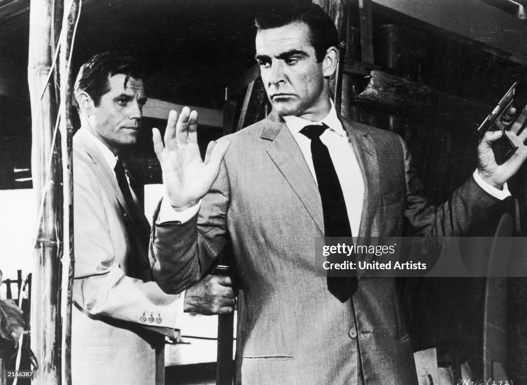 S. Connery & J. Lord in 'Dr. No'