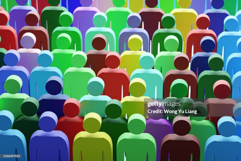 Large Group of diverse people.