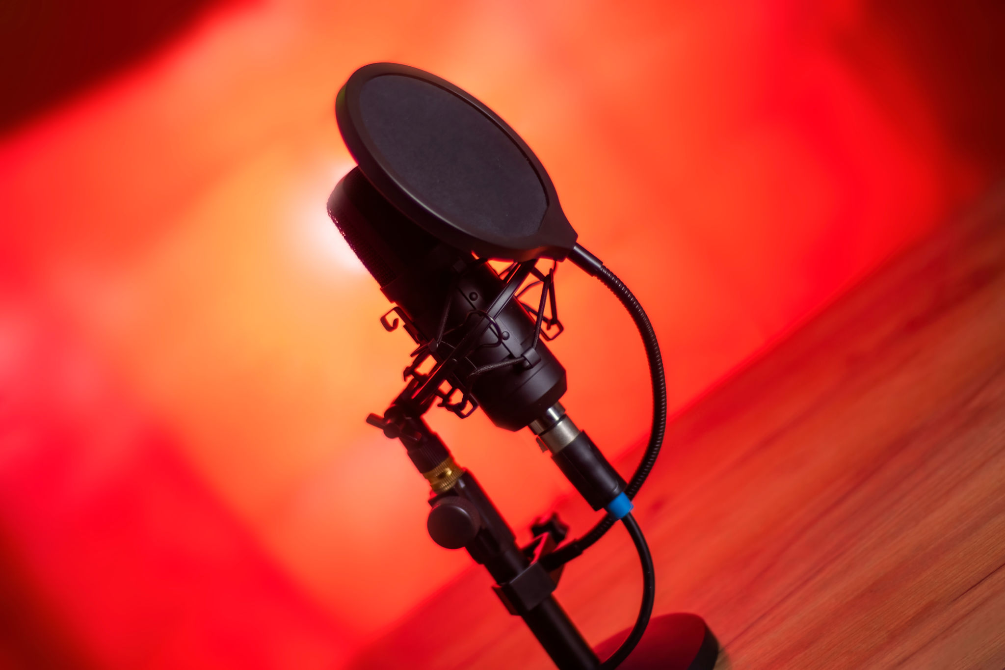 podcasting setup