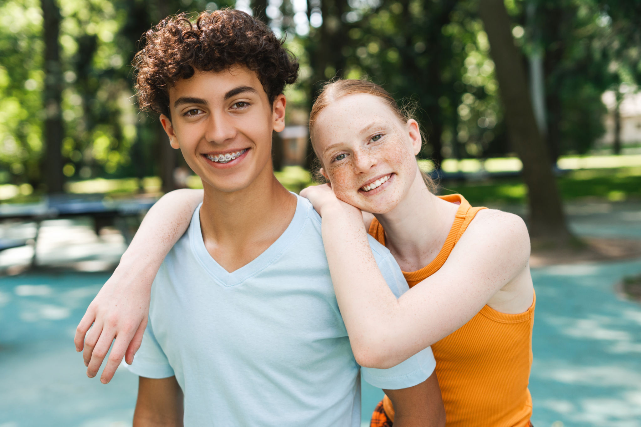 confident tween