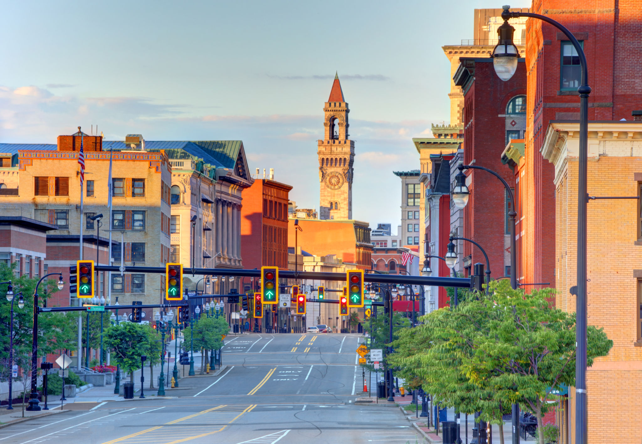 worcester skyline