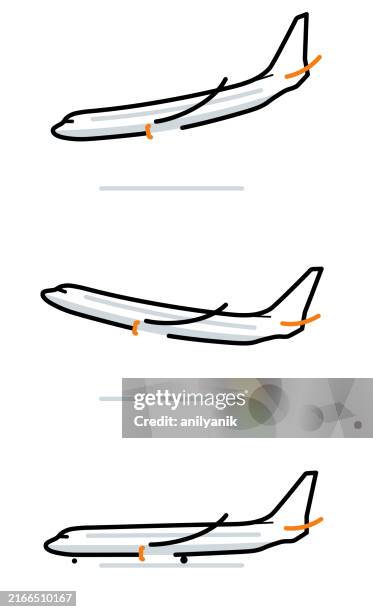 airplane icon - propeller engine stock illustrations