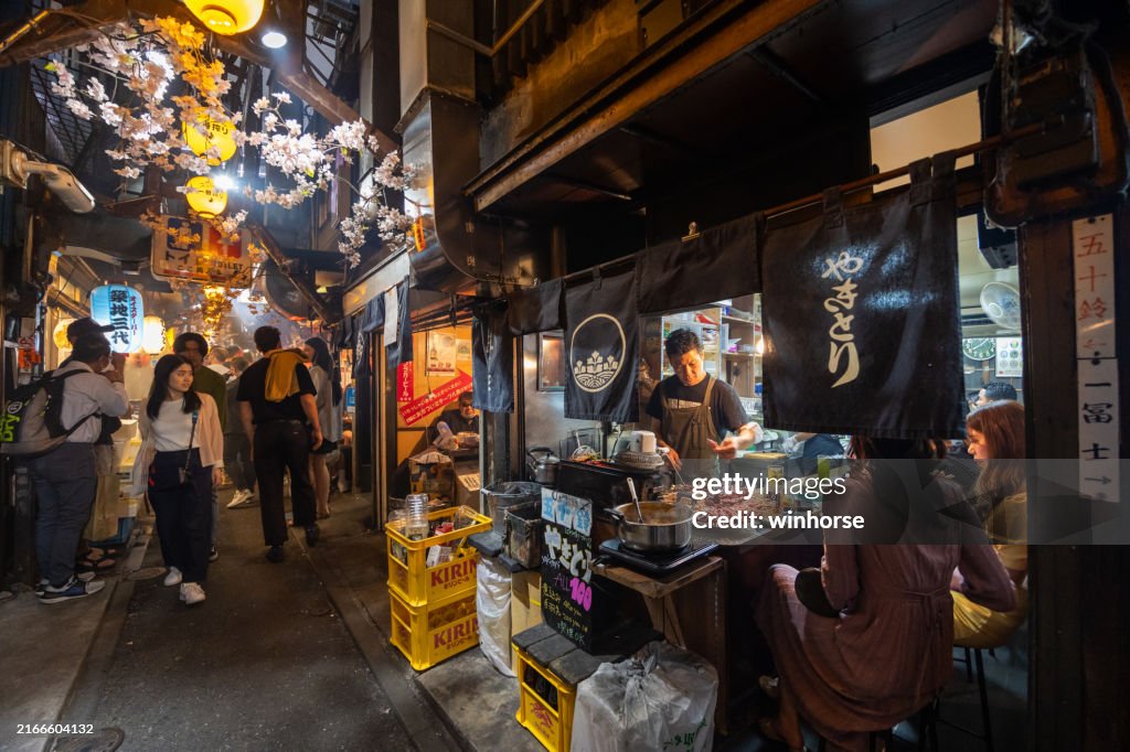 Restaurants in Shinjuku, Tokyo, Japan
