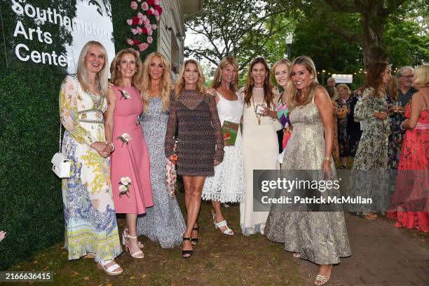 Sara Herbert-Galloway, Simone Levinson, Anna Rothschild, Candace Bushnell, Marcy Warren, Lauren Geller, Kara Ross and Marigay McKee attend...