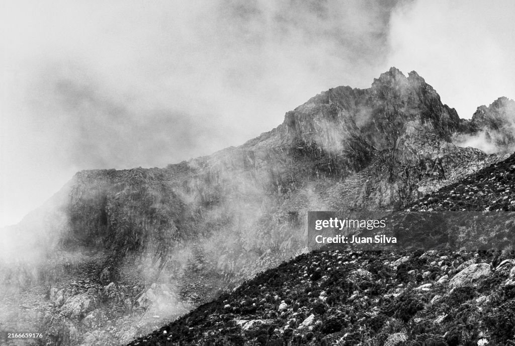 Sierra Nevada National Park in Merida State, Venezuela