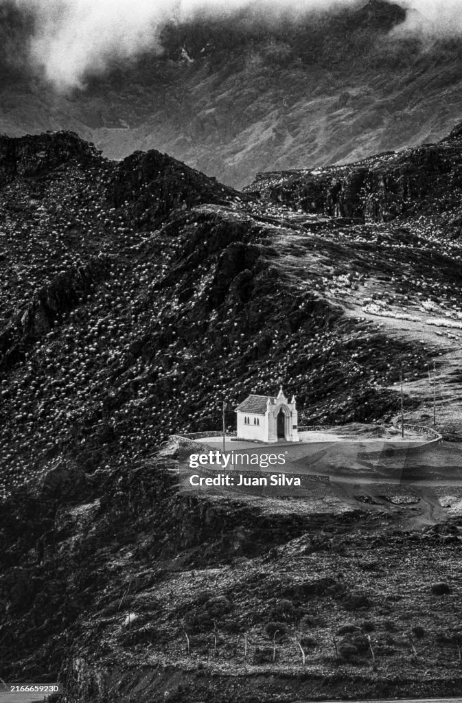 Coromoto Virgin Chapel at Pico El Aguila, Sierra Nevada National Park, Merida State, Venezuela