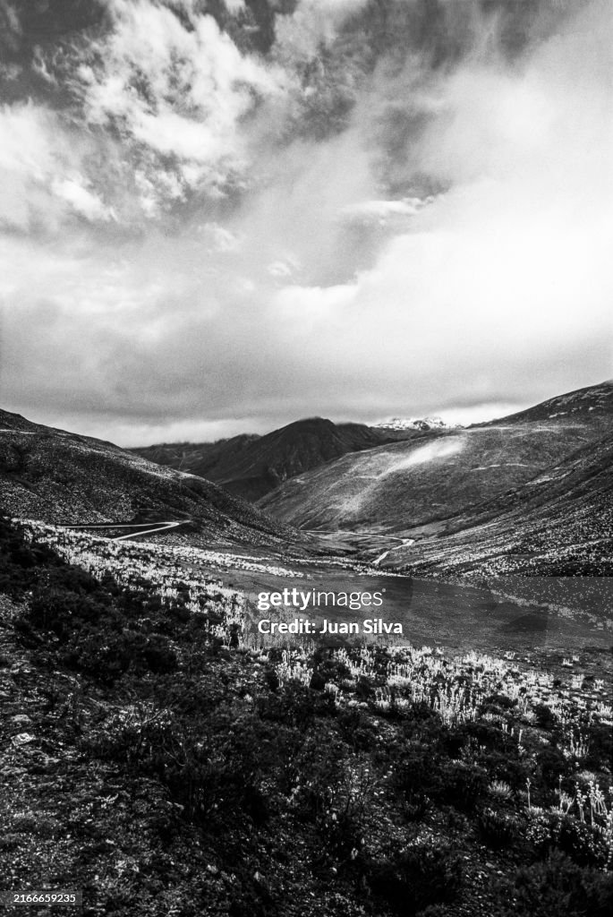 Sierra Nevada National Park in Merida State, Venezuela