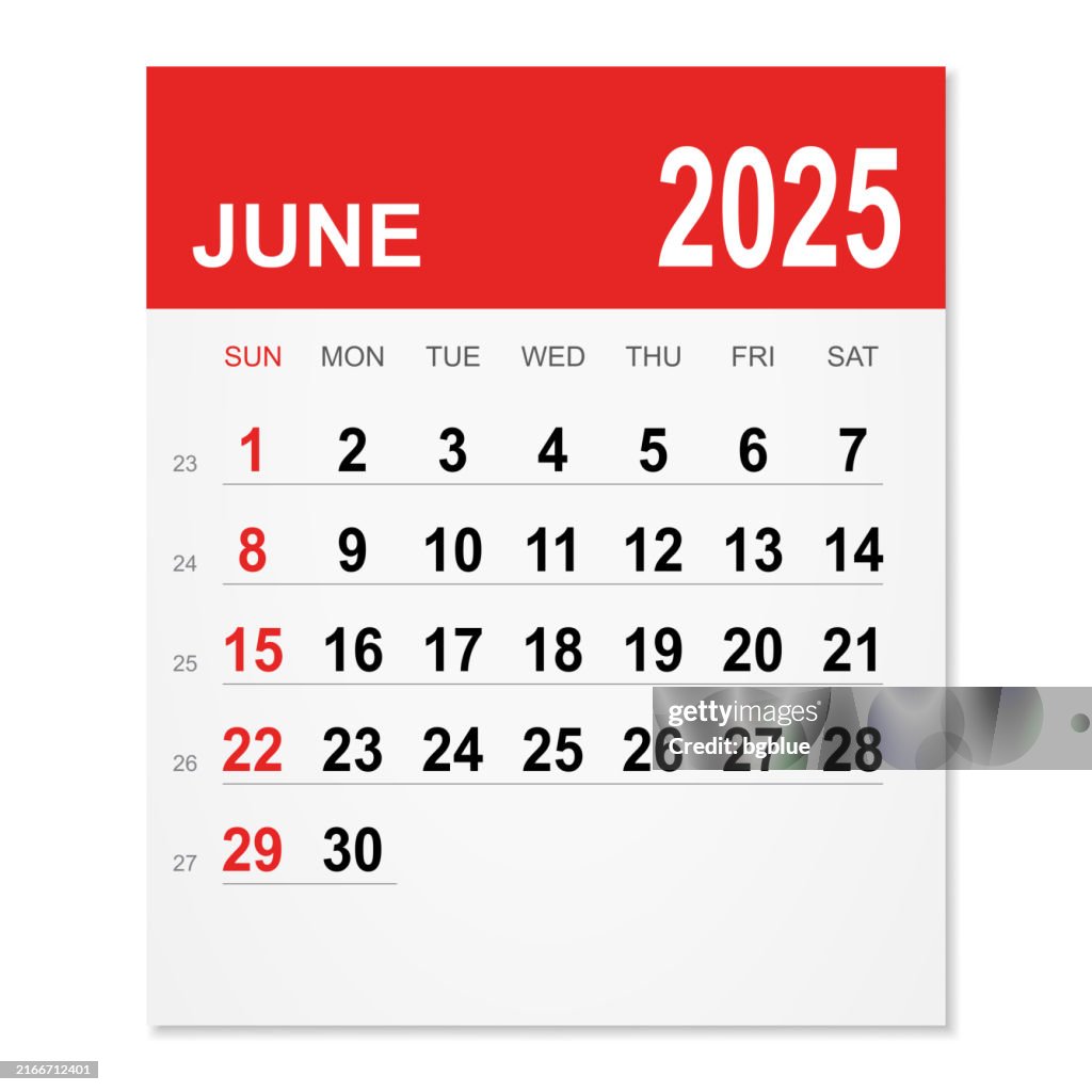 June 2025 Calendar