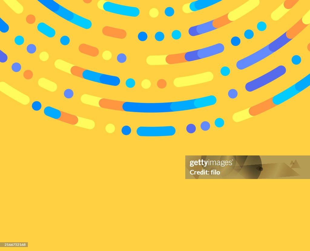 Circle Curve Abstract Lines Modern Background