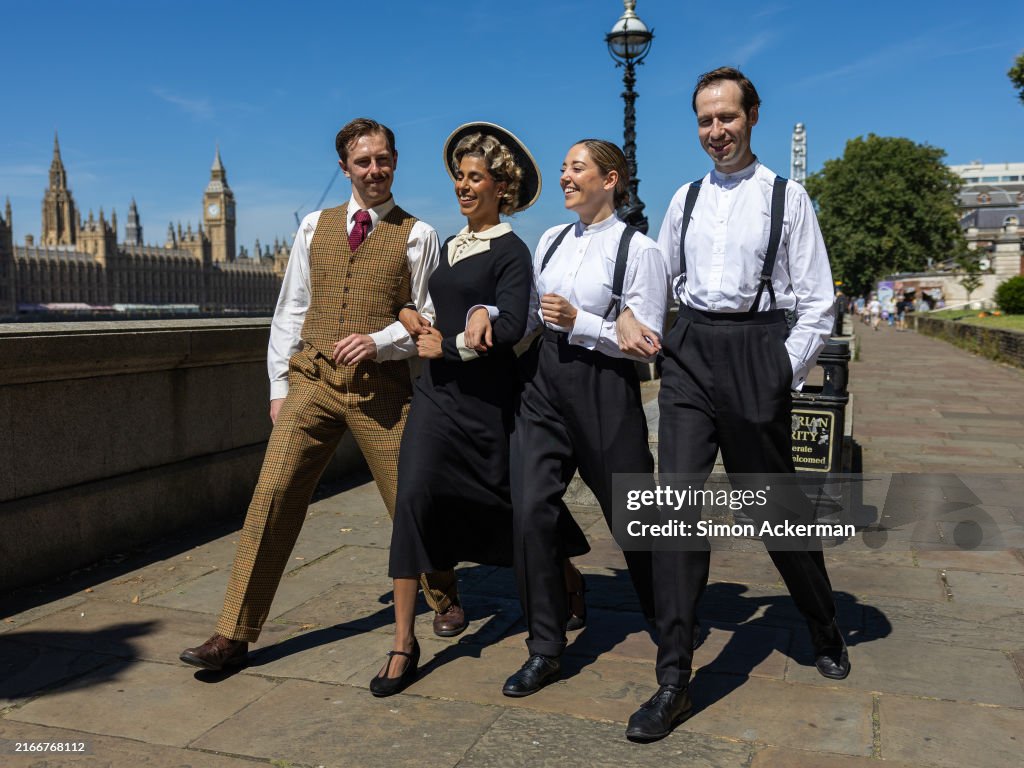 Ladha Ricce Tom Byrne, Safeena Ladha, Maddie Rice and Eugene McCoy attend the ...