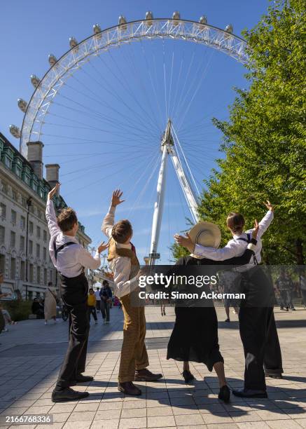 Ladha Ricce Eugene McCoy, Tom Byrne, Safeena Ladha and Maddie Rice attend the ...