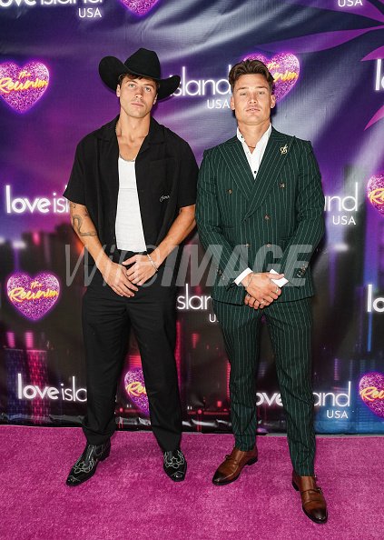 Rob Rausch and Aaron Evans attend the Love Island USA The Reunion ...