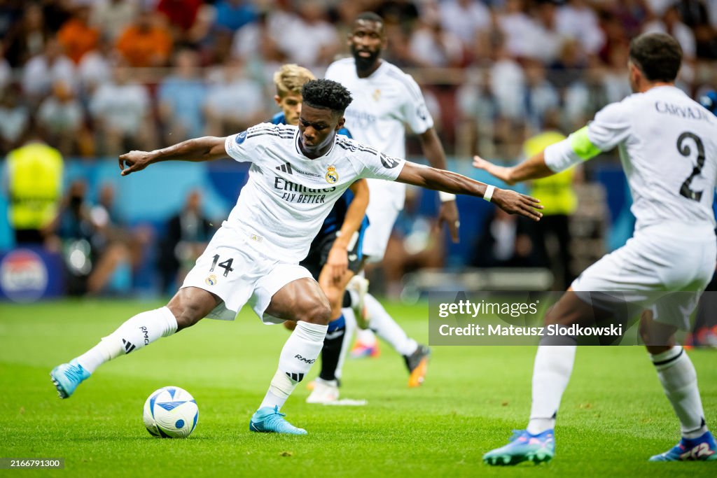 Real Madrid CF v Atalanta BC - UEFA Super Cup 2024