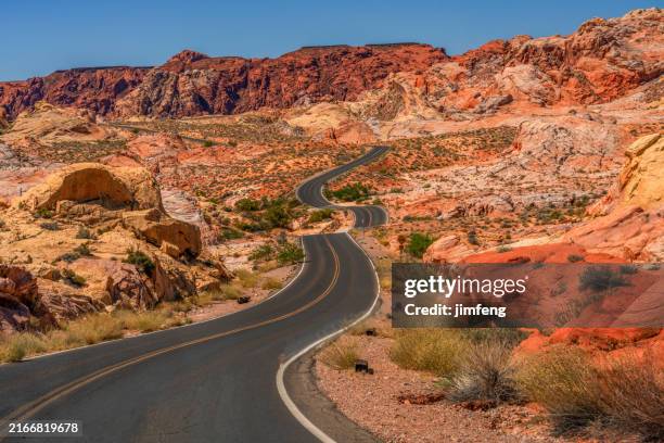 valley of fire state park,, nevada, usa - red sandstone stock pictures, royalty-free photos & images