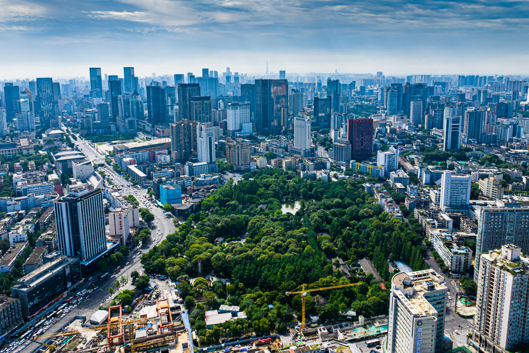 chengdu skyline
