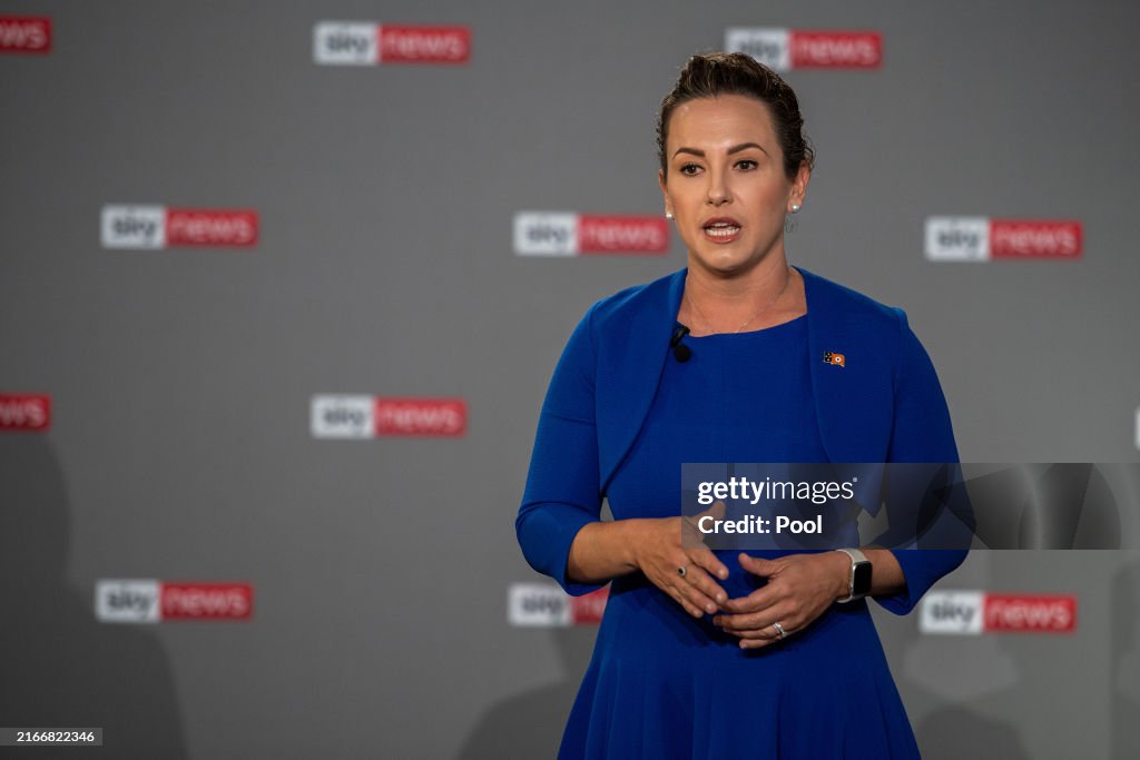 NT Leader's Debate Between NT Chief Minister Eva Lawler And Opposition Leader Lia Finocchiaro