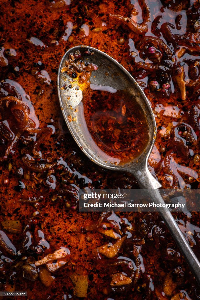 Chilli Oil and Spoon