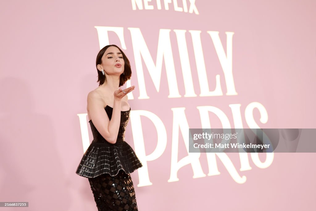 Emily In Paris Season 4 Part 1 LA Premiere