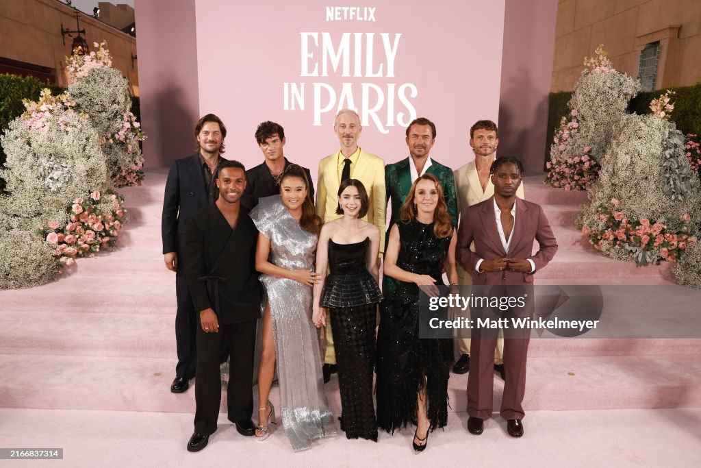 Emily In Paris Season 4 Part 1 LA Premiere