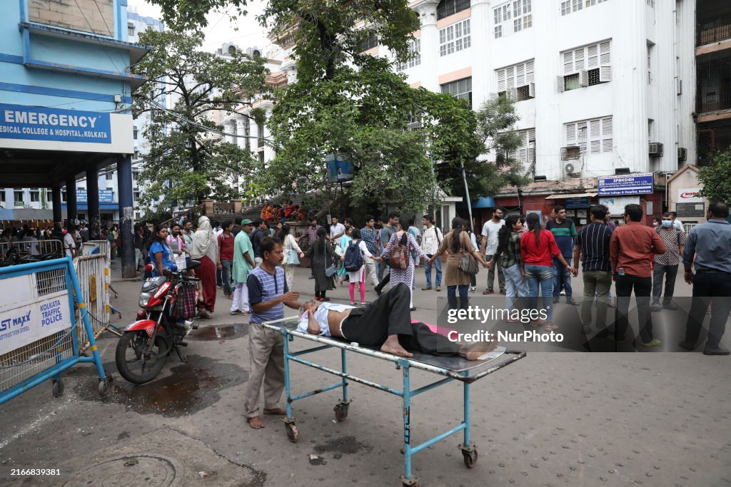 Protest Over Doctor Rape And Murder Incident In Kolkata