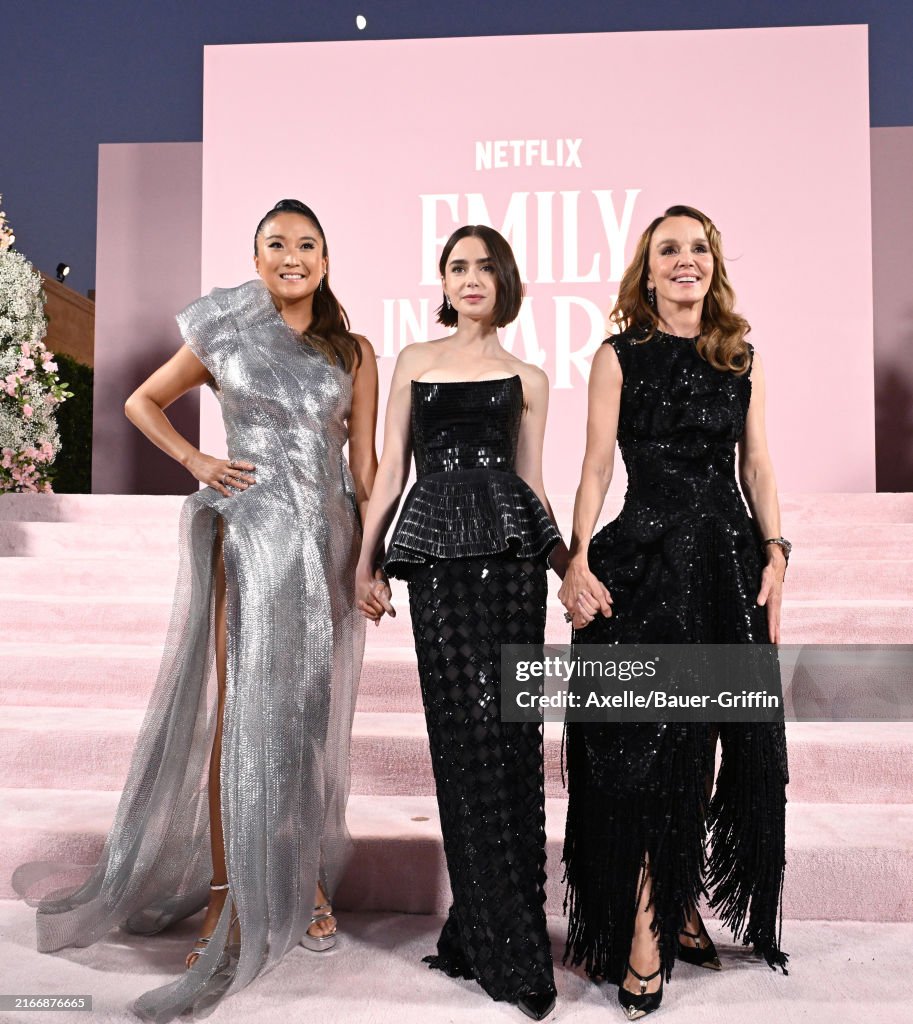 Premiere Of Netflix's "Emily In Paris" Season 4 Part 1 - Arrivals