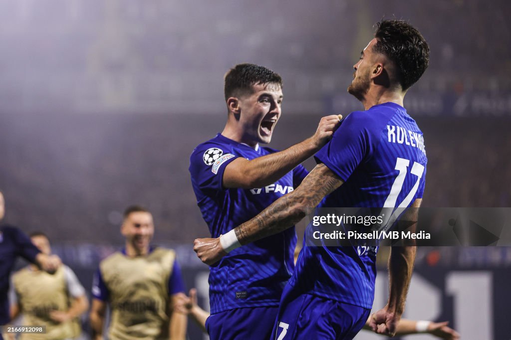 GNK Dinamo Zagreb v Qarabag - UEFA Champions Qualifying Play-Off: First Leg