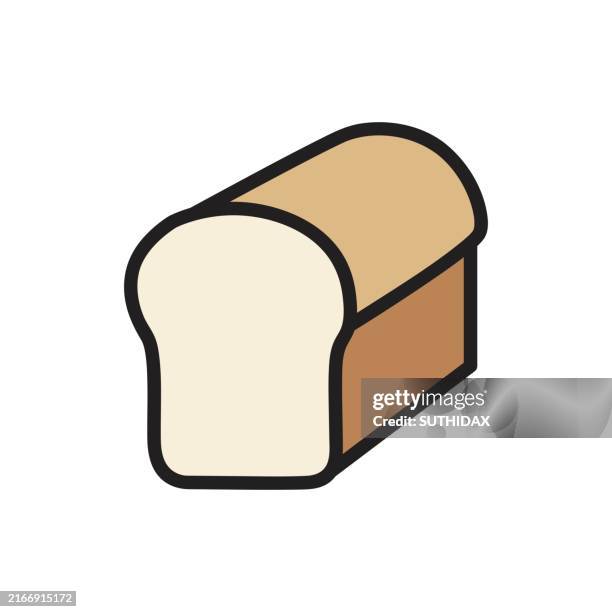 colorful brioche bread illustration with border - doodle background chocolate stock illustrations