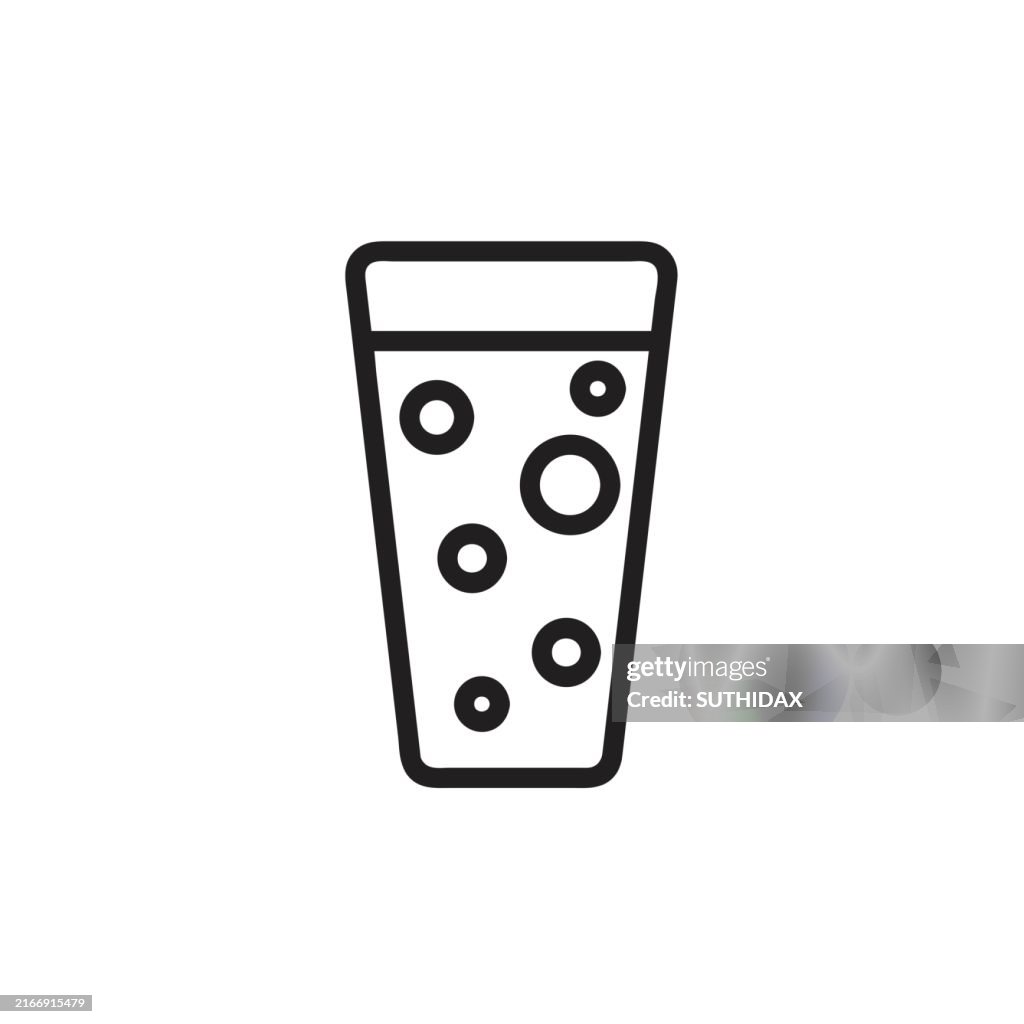 Black and white illustration of water punch