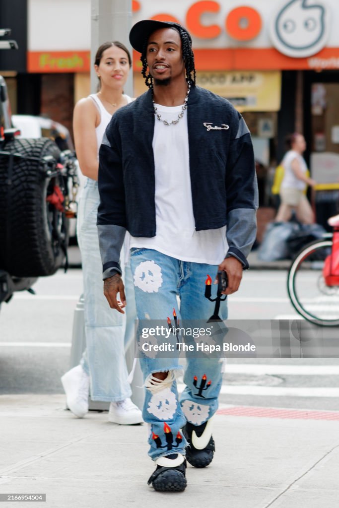 Celebrity Sightings In New York City - August 15, 2024