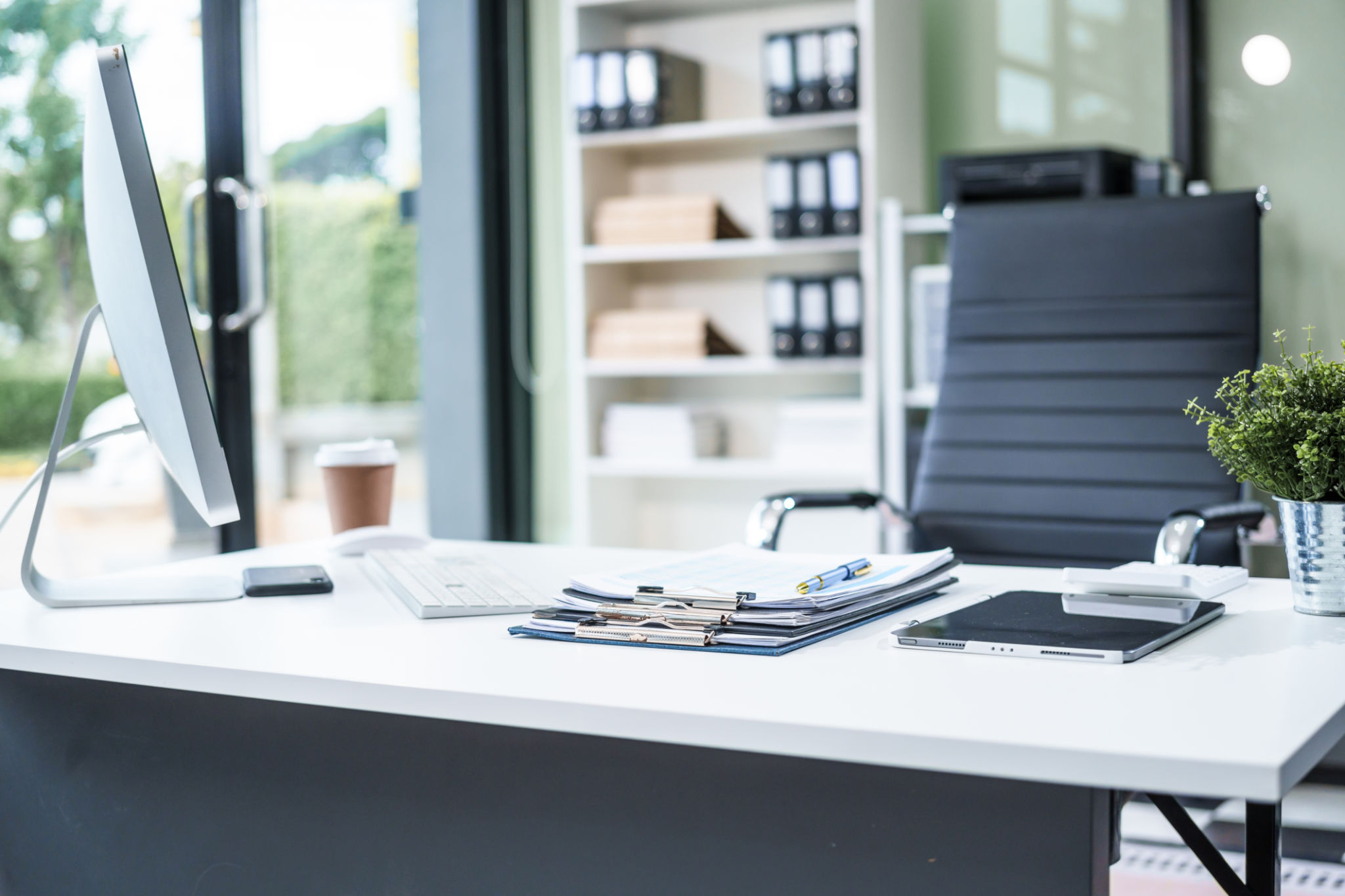 office planning desk