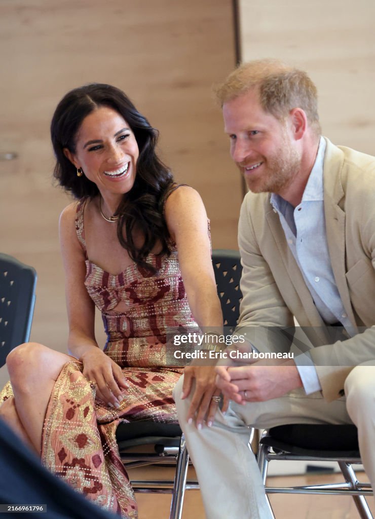 The Duke and Duchess of Sussex Colombia Visit - Day 1