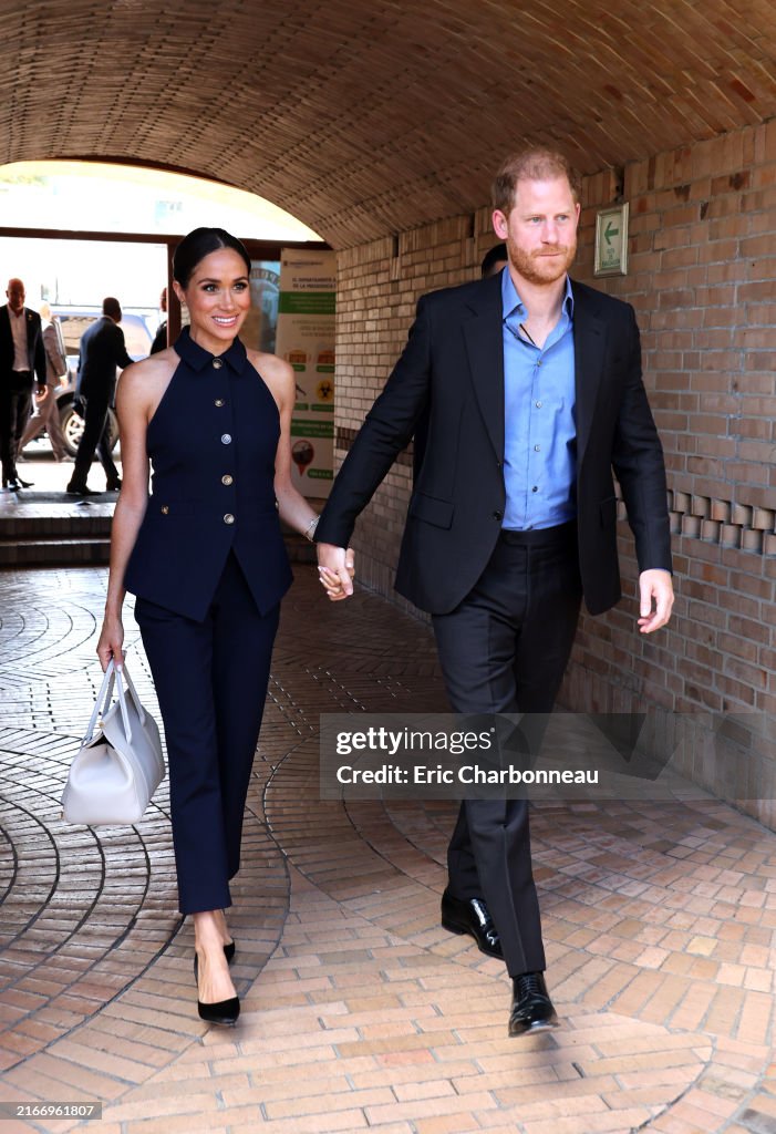 The Duke and Duchess of Sussex Colombia Visit - Day 1