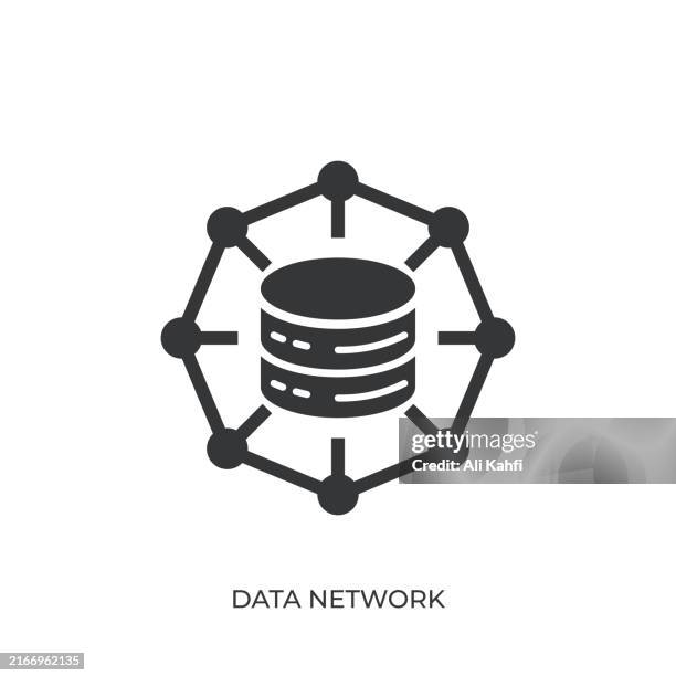 data network glyph solid icon. solid icon that can be applied anywhere, simple, pixel perfect and modern style - windows operating system stock illustrations